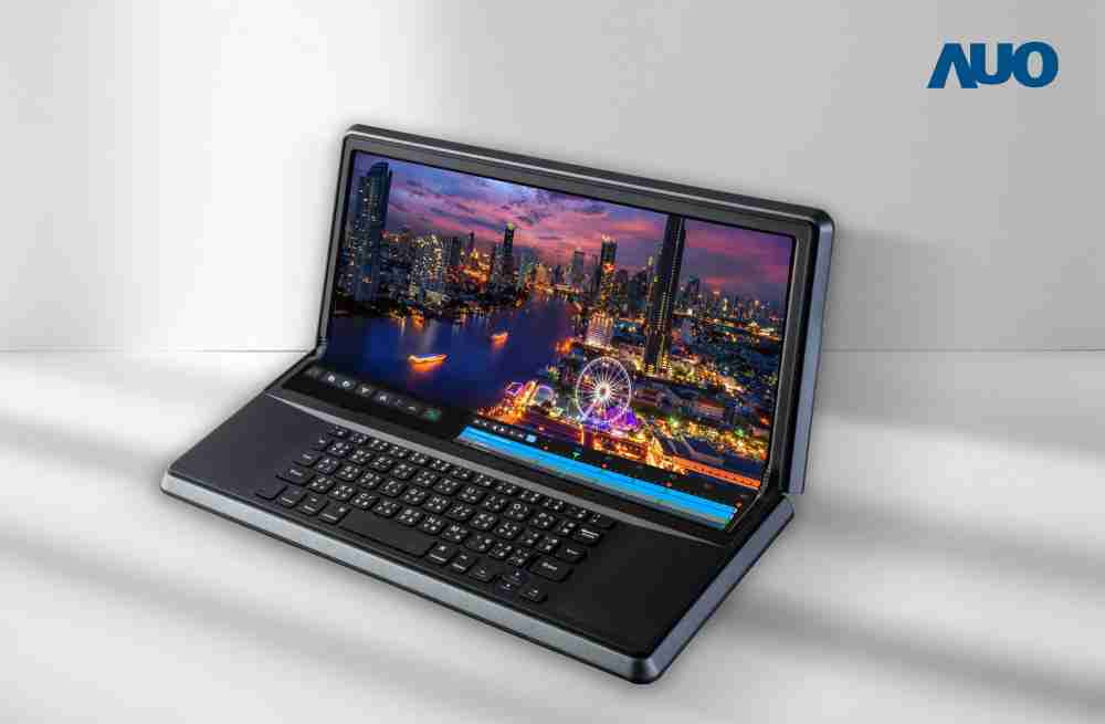 z6mg·人生就是博14.6吋Micro LED折迭显示屏幕，，搭配半径4mm的弯折绞炼，，，，以及高画素、、高亮度、、、高对比度的显示技术特点，，即便在大视角下仍保有绝佳色相与亮度