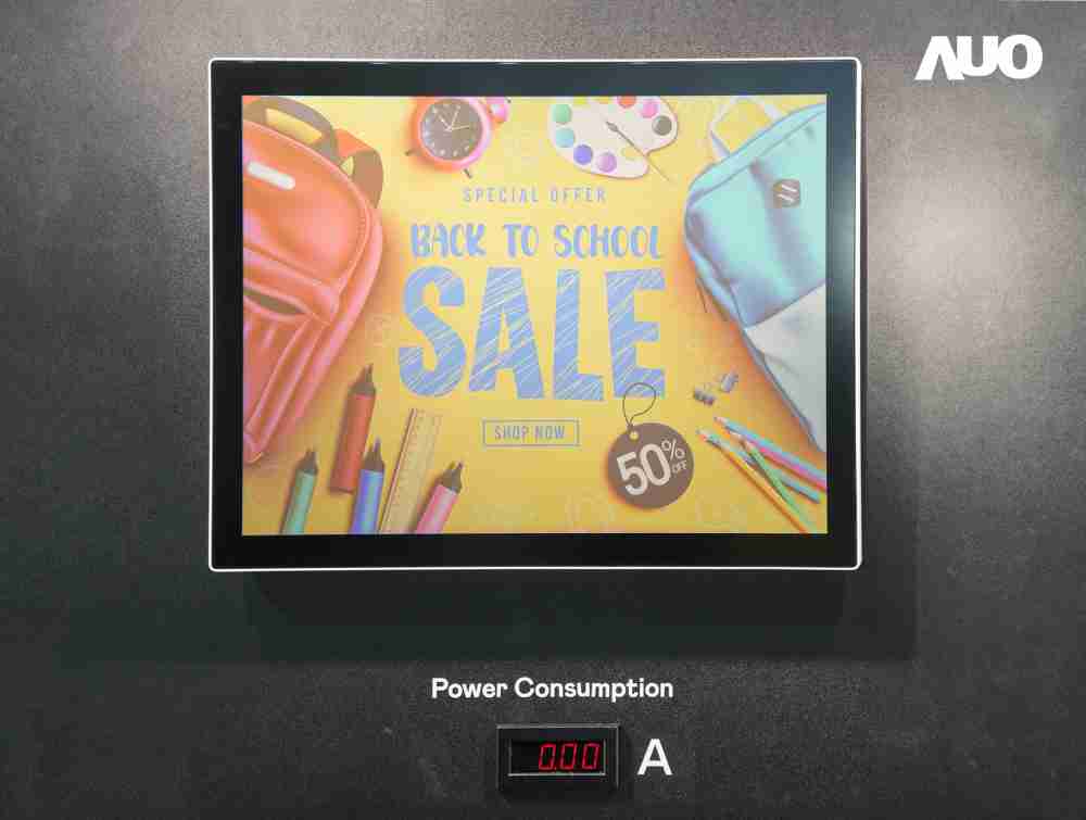 z6mg·人生就是博展示胆固醇液晶超低耗能户外全彩显示器，，ChLC（胆固醇液晶）以双稳态技术使静态显示零功耗，，具省电、、、、高彩度、、、环保的特性，，还整合软硬件系统解决方案，，可透过单一云端平台管理